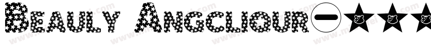 Beauly Angcliqur字体转换